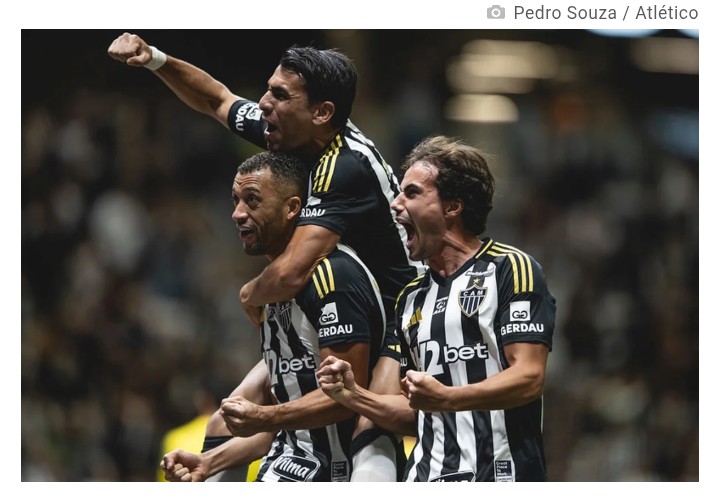 Com um a menos, galo vence o Mirassol e reage no Brasileiro.