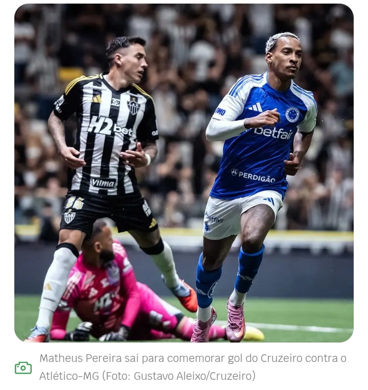 Atlético e Cruzeiro ficam no empate em jogo tenso na Arena MRV.