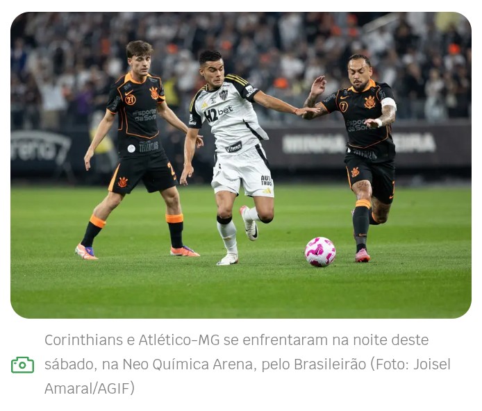 Galo perde em São Paulo e o drama na tabela continua.