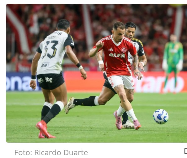 Internacional e Atlético-MG não saem do empate no Beira-Rio.