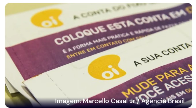 Operadora Oi tem falência decretada.