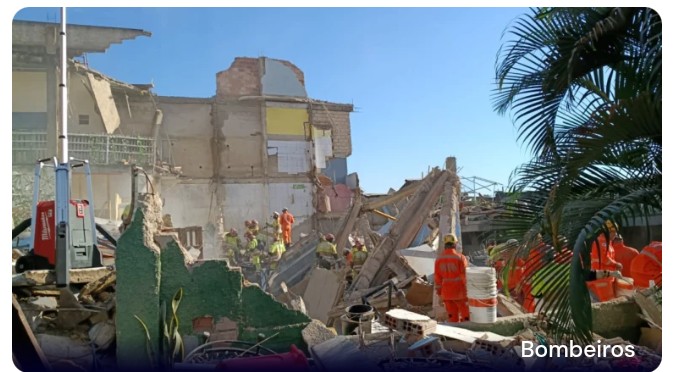 Urgente: Lar de idosos desaba no bairro Jardim Vitória em BH