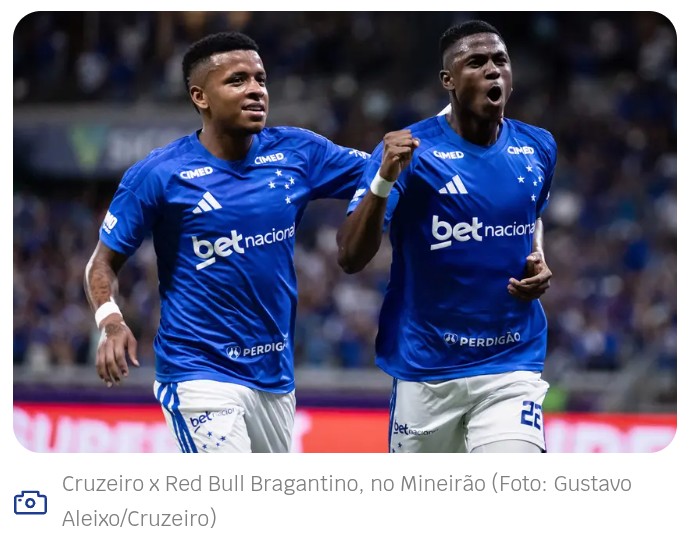 Cruzeiro vence Red Bull Bragantino e fica perto de deixar o Z4 do Brasileiro