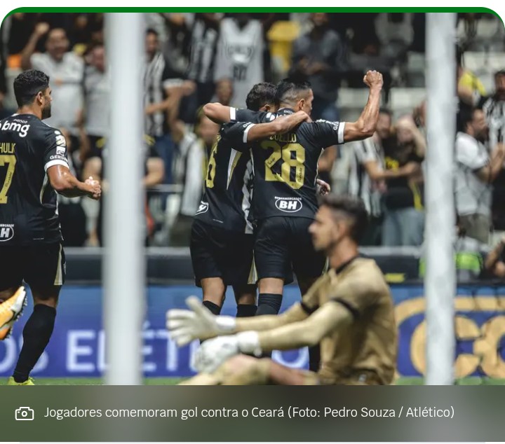 Atlético está 100% na Arena e abre vantagem na Copa do Brasil