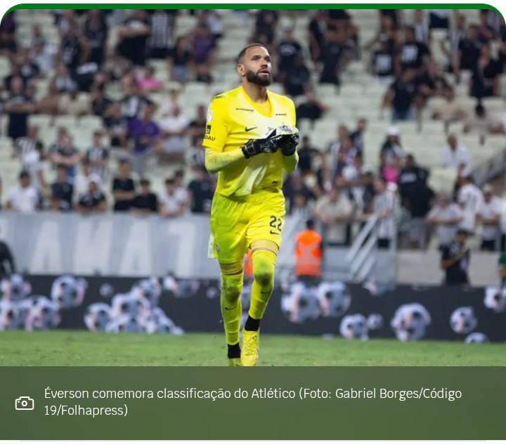 Com show de Everson, Atlético se classifica para as oitavas da Copa do Brasil