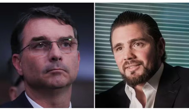 Urgente: Pré-candidato a presidência Flávio Bolsonaro se encontrou com Vorcaro após a prisão do banqueiro