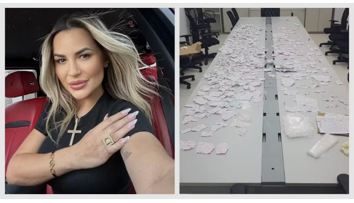 Influenciadora Deolane Bezerra é presa novamente após seu nome ser citado em bilhetes encontrados em penitenciária