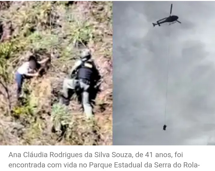 Mulher possivelmente sequestrada é encontrada na Serra do Rola-Moça na Grande BH