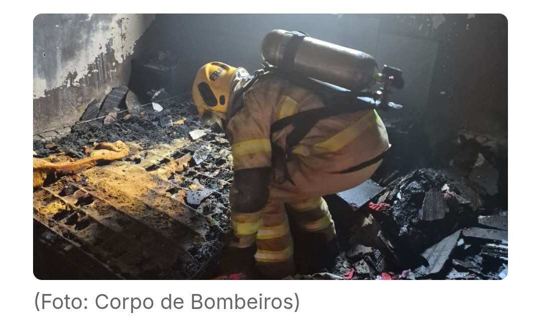 Brincadeira com isqueiro causa incêndio no interior de Minas